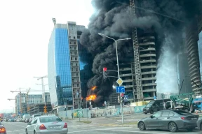 В комплексе «Минск-Мир» пожар (обновлено)